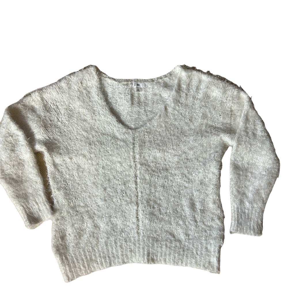 Nordstrom BP Cozy and so soft White Sweater size L